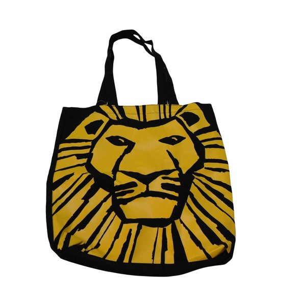 Disney Other - Disney The Lion King Black/ Yellow 14" Tote Bag (New)